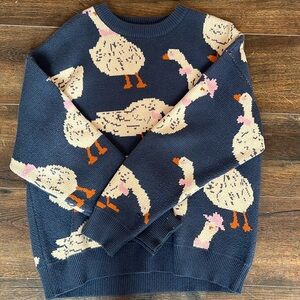 I’m selling this adorable sweater because it’s just not my style anymore! Size M